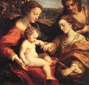 Correggio The Mystic Marriage of St Catherine Sweden oil painting artist